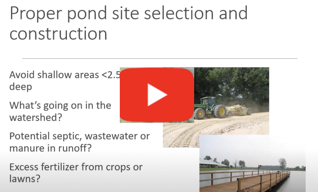 Slide show about pond management